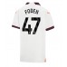 Manchester City Phil Foden #47 Kopio Vieras Pelipaita 2023-24 Lyhyet Hihat